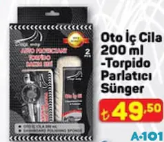 OTO İÇ CİLA 200 ML-TORPİDO PARLATICI SÜNGER OTO İÇ CİLA 200 ML-TORPİDO PARLATICI SÜNGER